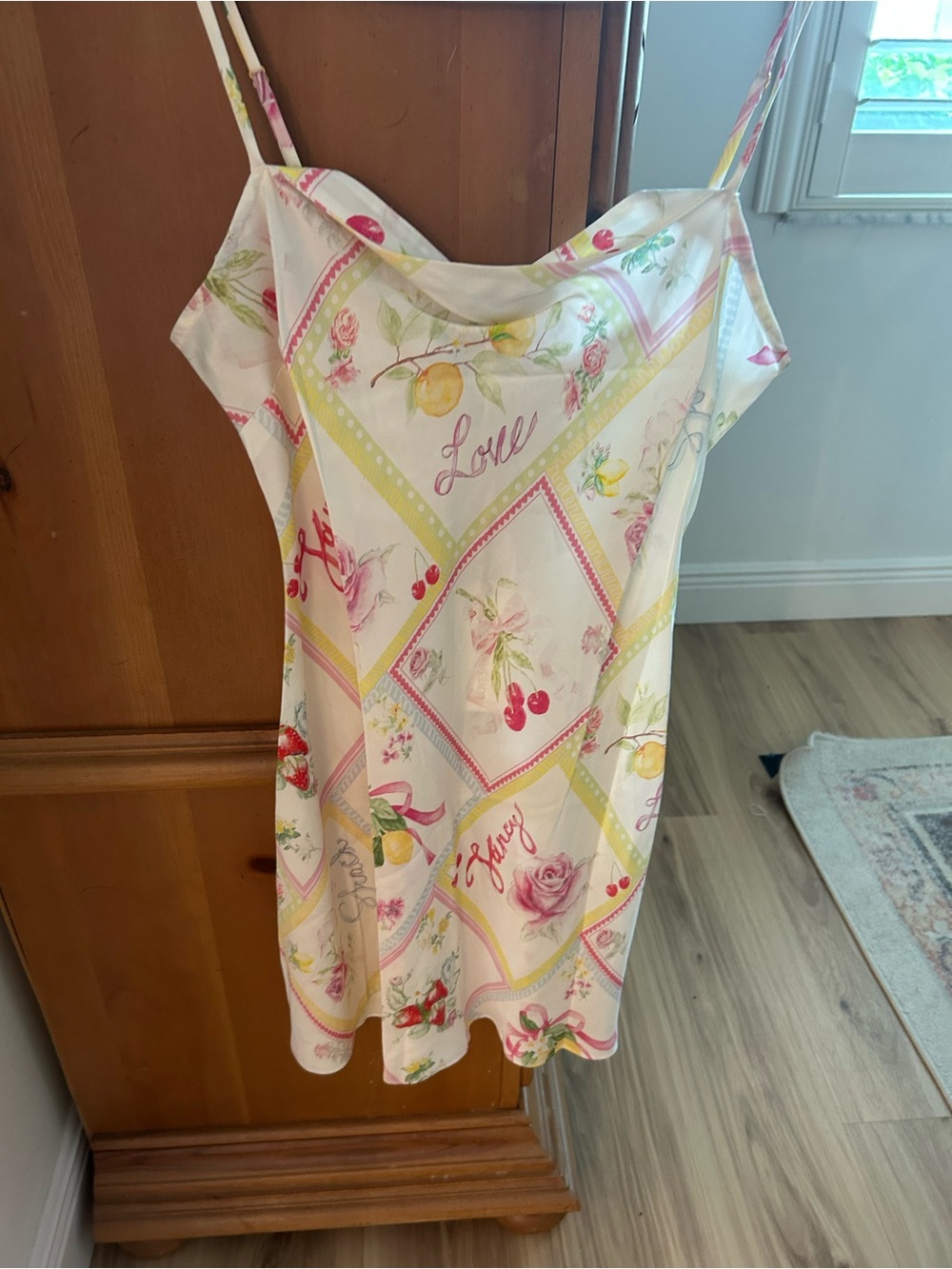 LoveShackFancy Calima Dress, Tutti Fruitti, M, NWT